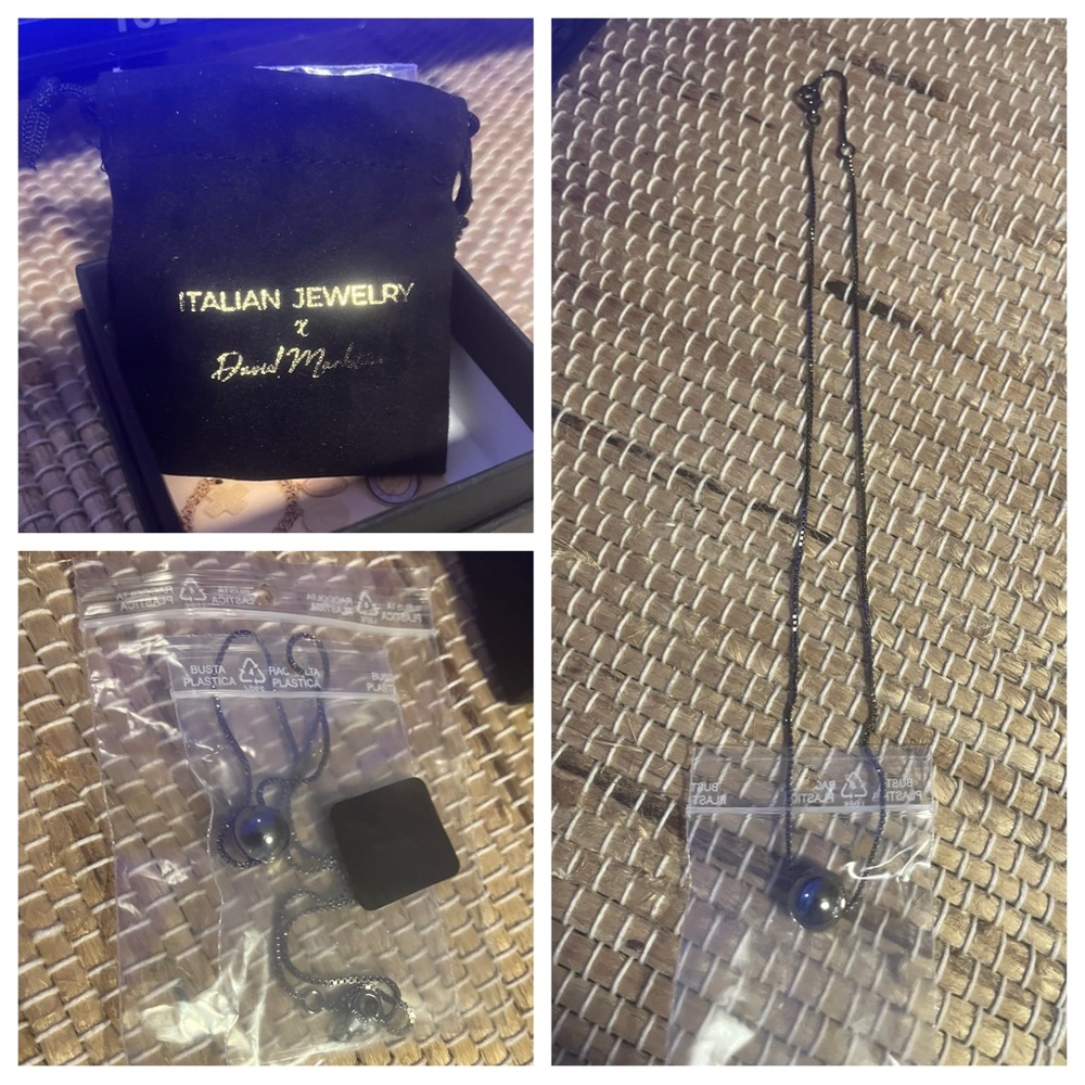 Gunmetal Necklace Elegant Jewelry